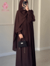 Elegant Abaya with Stroller