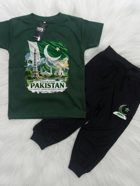 Independence Day Kids Printed Suit
