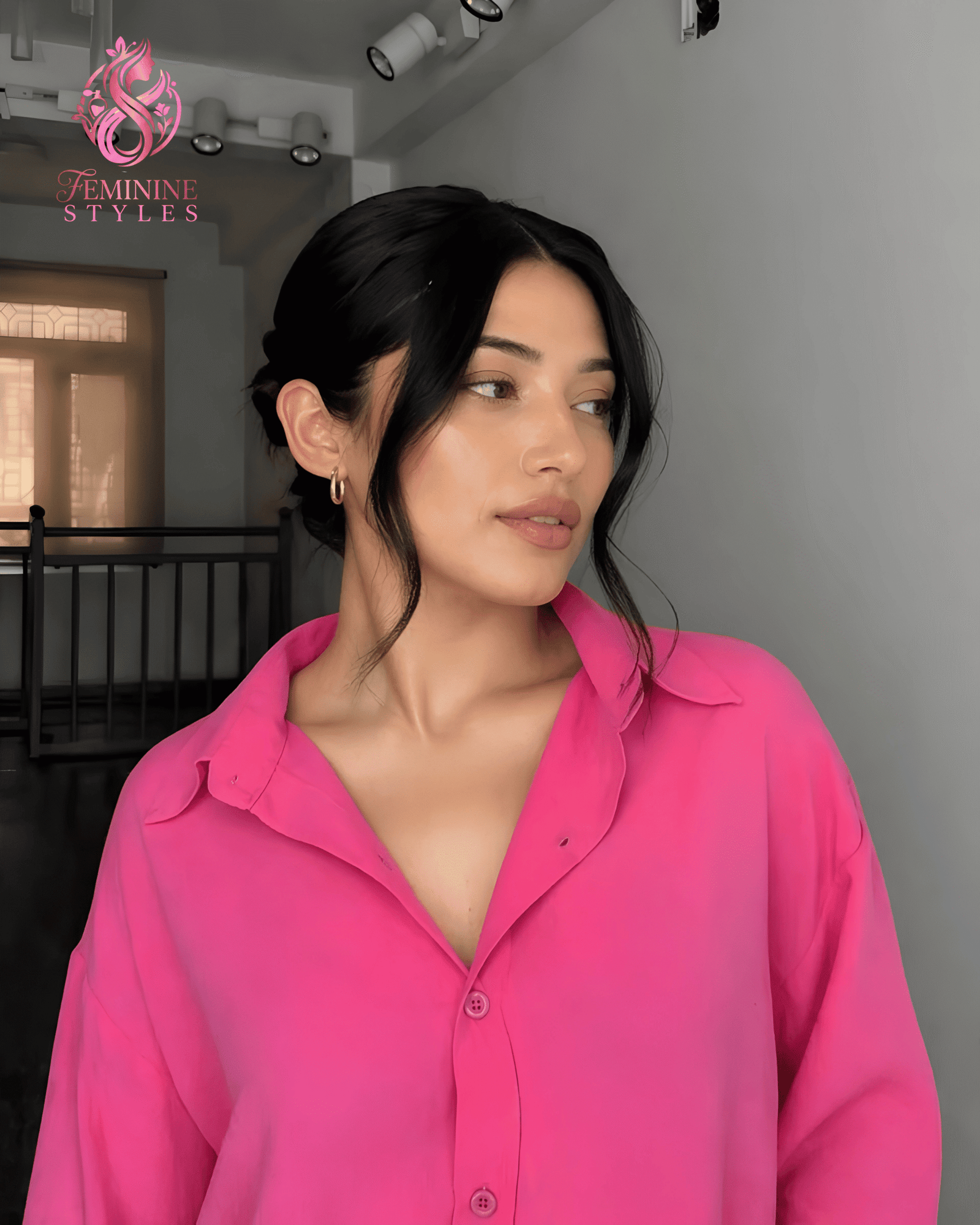 Magenta Muse – Premium Wool Peach 2-Piece Suit - Image 4