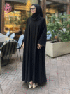 Premium Black Abaya with Stroller
