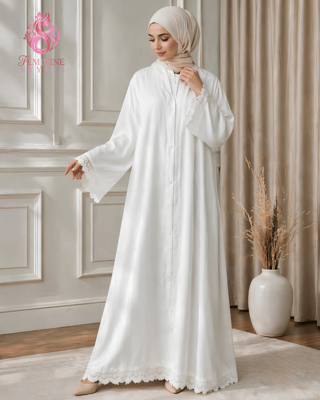 Premium Embroidered Modest Abaya