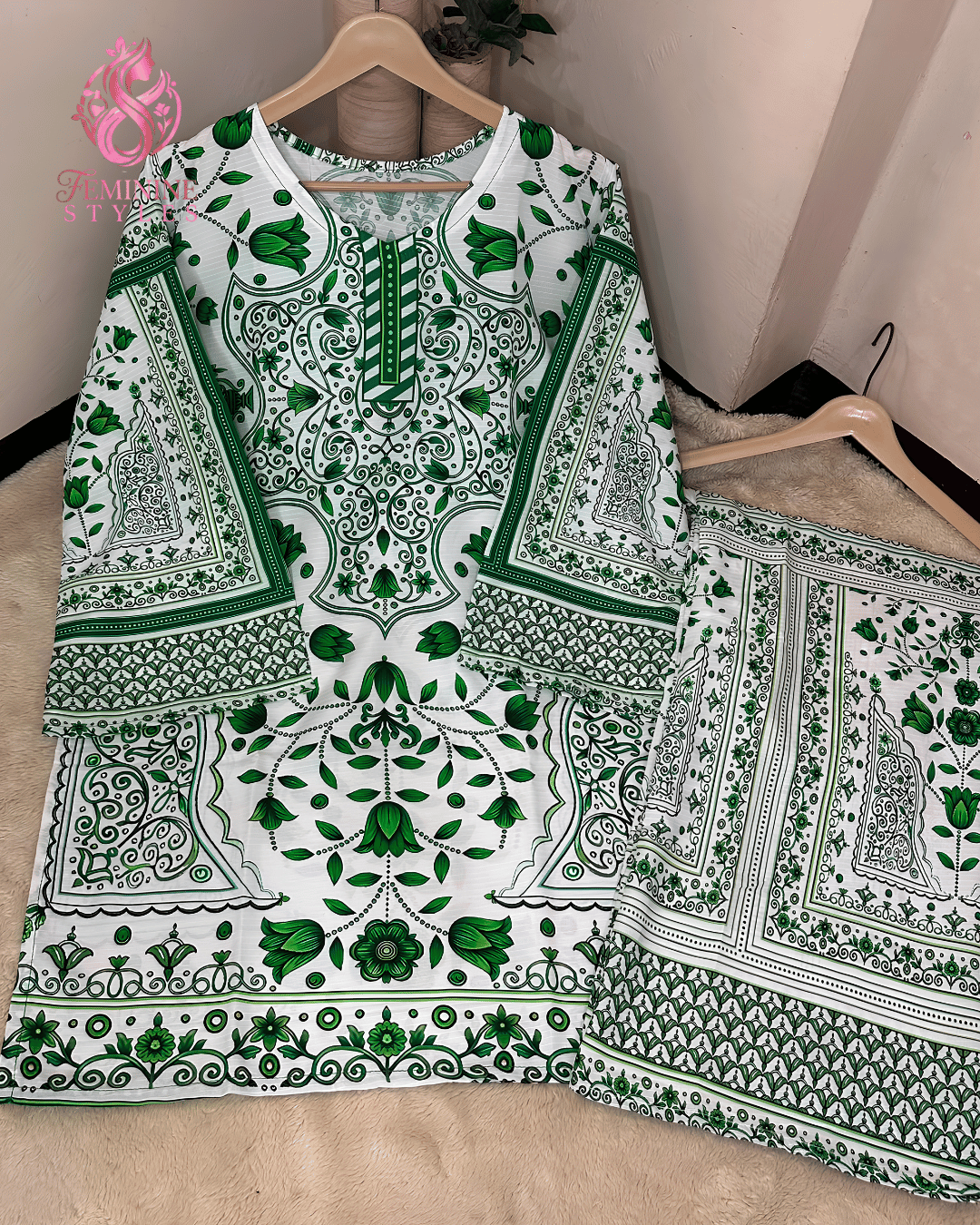 Independence Printed 2-Piece Cord Suit - Image 3