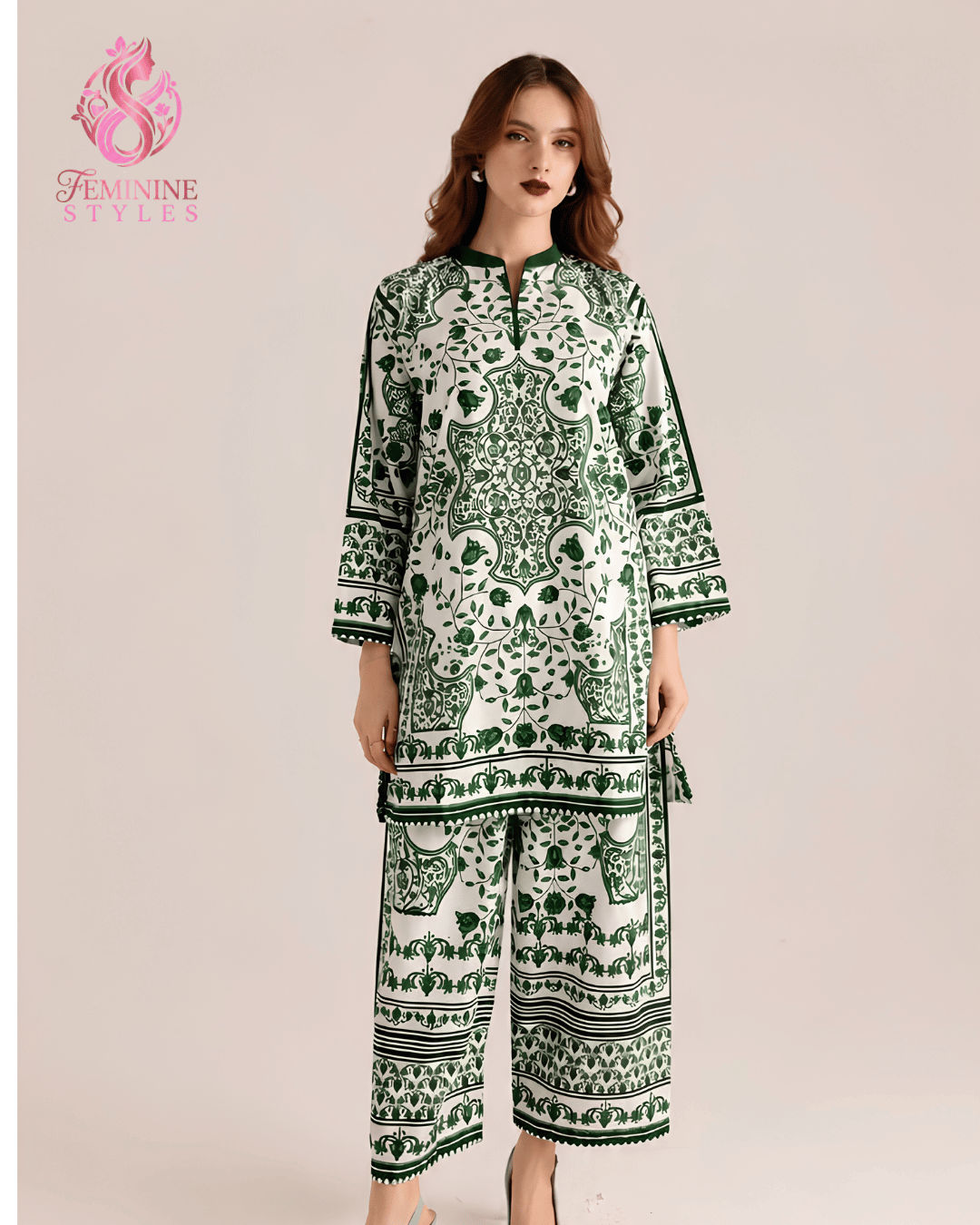 Independence Printed 2-Piece Cord Suit
