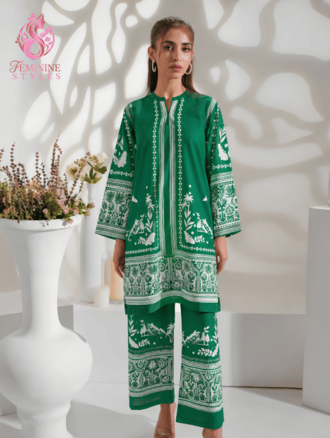 Independence Printed 2-Piece Cord Suit
