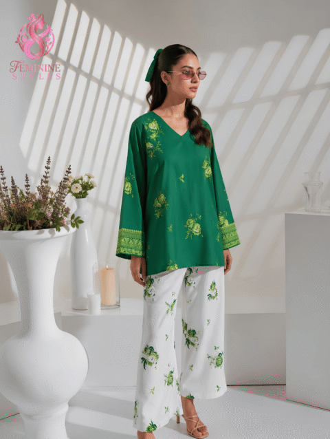 Independence Printed 2-Piece Cord Suit