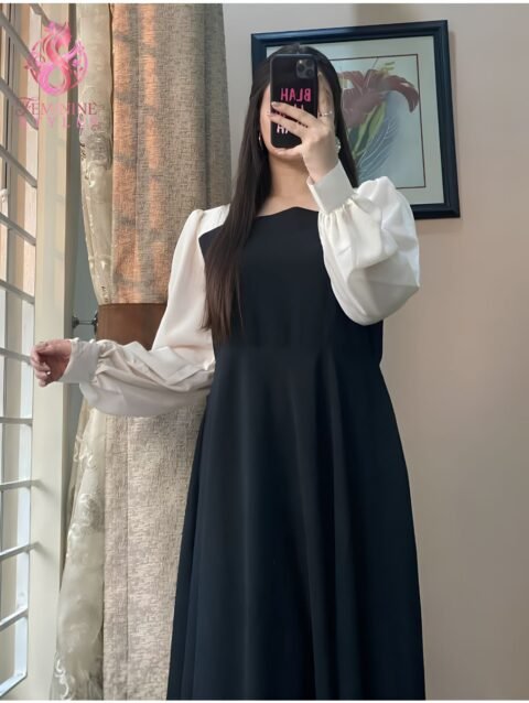 Elegance Black Frock