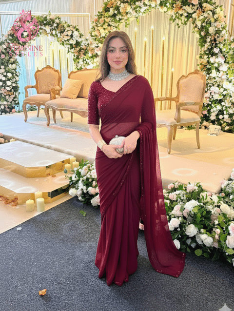 Glamour Soft Net Saree