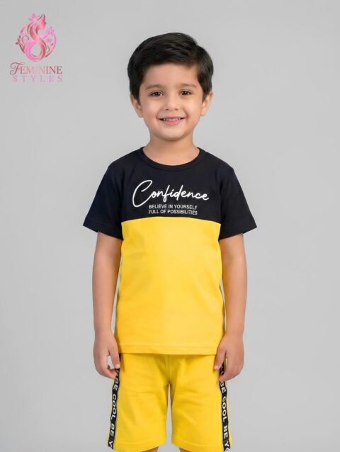 Kids Soft Cotton Jersey Suit