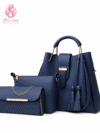 Soft Leather Handbag Set